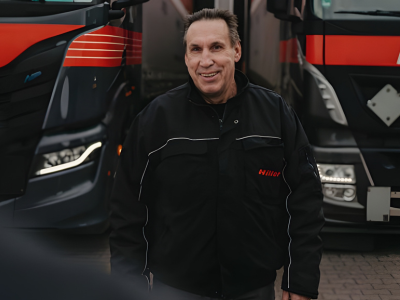 LKW-Werkstatt der Spedition Hiller